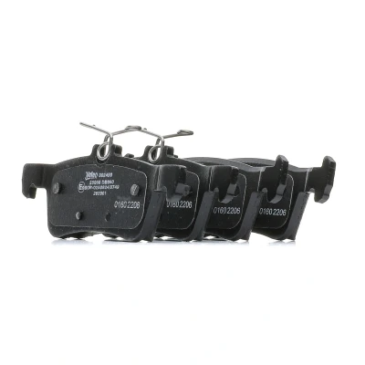 Imagen de VALEO 302450 Juego de pastillas freno Eje trasero excl. contacto avisador desgaste Chapa antichirridos PEUGEOT: 308 II Hatchback, SW 2