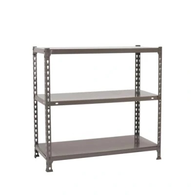 Imagen de SimonRack Estanterias Almacenaje, 90x110x30 cm, (Al x An Lr), Estanteria Metalica, 3 Baldas, 60 kg de Punto Flexión, Acero Galvanizado, Gris Ecoclick