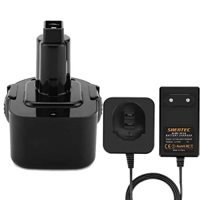 Imagen de Shentec 12V 3.5Ah Ni MH Reemplazo para Baterías Dewalt DC9071 DE9071 DW9072 DE9074 DE9075 DE9501 DW9071 DE9037 DE9072 152250 27 397745 01 and One Cargador