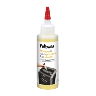 Imagen de Fellowes Aceite lubricante para destructoras de papel con boquilla extendida, 120 ml