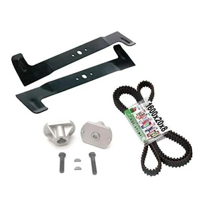 Imagen de Juego de reparación cuchillas para Castel Garden TwinCut JPC102 TC102 TCP102 NJ102 TP102 (102 cm ancho corte: