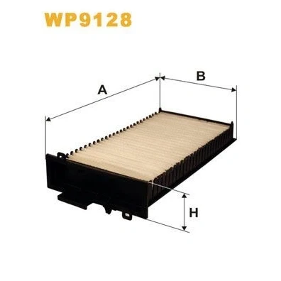 Imagen de WIX FILTERS WP9128 Filtro de habitáculo partículas 324 159 74 CITROËN: C5 I Hatchback, Familiar, Furgón / Familiar