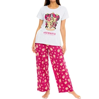 Imagen de Harry Potter Pijamas para Mujer Hogwarts Multicolor Medium
