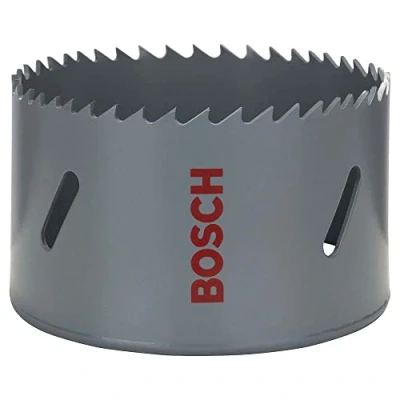 Imagen de Bosch Professional 1x Sierra de corona HSS bimetálica para corte suave (en distintos materiales, Ø 83 mm, accesorios taladro)