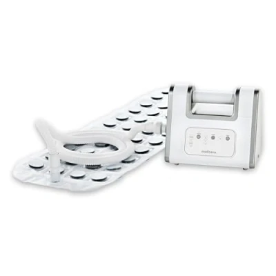 Imagen de medisana BBS Masajeador de burbujas, Bañera con Alfombrilla hidromasaje, Incl. Dispensador aromas, 3 niveles intensidad, Función temporizador, Spa para el hogar