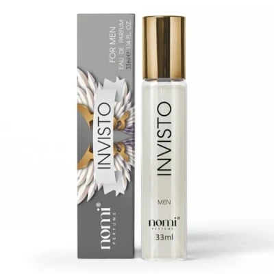 Imagen de Nomi Perfume Para hombre, 33 ml, (INVISTO) Eau de Parfum con 20% aceites aromáticos, refrescantes notas brisa marina y pomelo
