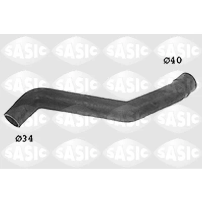Imagen de SASIC SWH6761 Manguitos de Radiador a la izquierda abajo OPEL: Astra F Berlina, CC