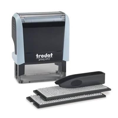 Imagen de 4912/SS Printy 4.0 Typomatic, azul pastel, almohadilla negra