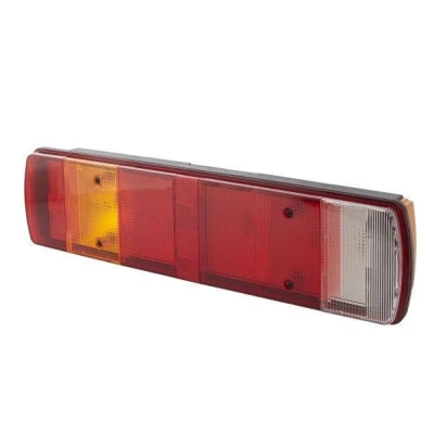 Imagen de HELLA 2VP 008 205 031 Piloto trasero izquierda, derecha P21W, R5W negro 12, 24 sin lámparas con portalámparas