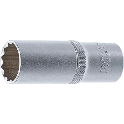 Imagen de BGS 9360 Llave de vaso 12 caras, larga entrada 12,5 mm (1/2&quot;) 21