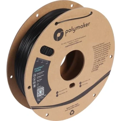 Imagen de Polymaker PolyFlex TPU 95A Negro 1,75mm 750g