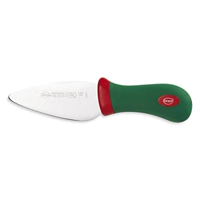Imagen de Sanelli Línea Premana Professional,Cuchillo Queso Parmesano,Acero Inoxidable,Verde y Rojo,20.0x3.0x5.5 cm