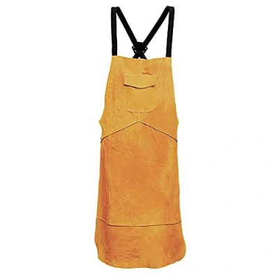 Imagen de Portwest Delantal De Cuero Para Soldadura, Color: Canela, SW10TAR