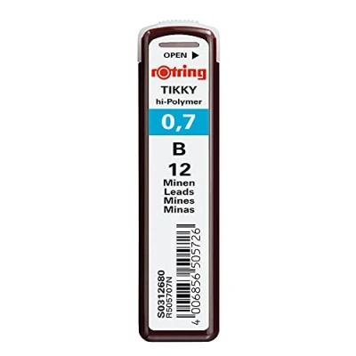Imagen de minas para lápices rOtring 0,7 B
