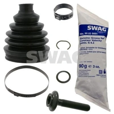 Imagen de SWAG 30 83 0005 Fuelle Palier Eje delantero, lado de rueda Termoplástico AUDI: A4 B5 Berlina, Avant, A6 C5 Berlina