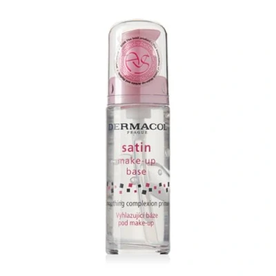 Imagen de Dermacol Base de maquillaje satinada, Imprimación facial para arrugas y poros, transparente, rellenadora poros fácil difuminar, sin conservantes, 30 ml