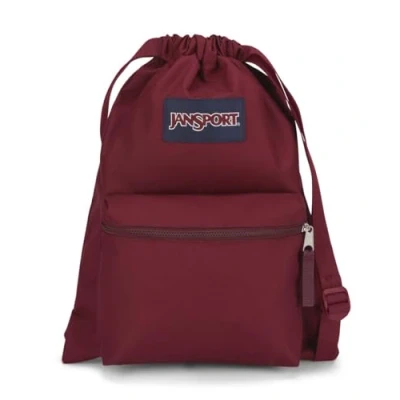 Imagen de JANSPORT Drawsack Mochila Pequeña, Russet Red (Rojo)