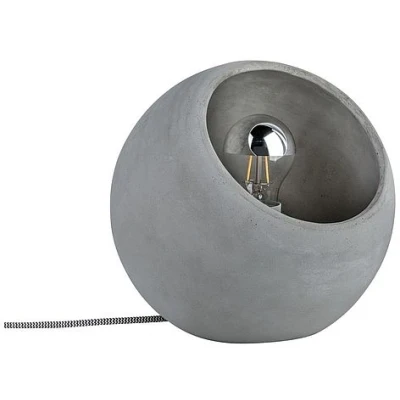 Imagen de Paulmann 79663 Neordic Ingram máx. 1x20 W, luminaria de sobremesa E27, lámpara para mesita Noche, Gris 230 V hormigón, sin Fuente luz