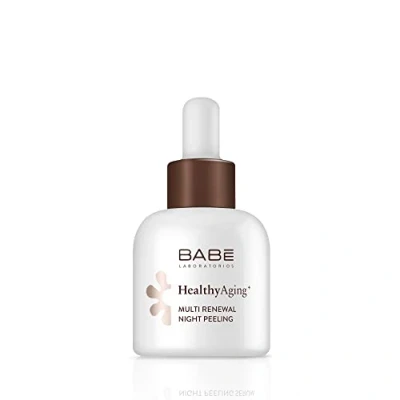 Imagen de Laboratorios Babé Multi Renovador Sérum Peeling de Noche 30ml HealthyAging+ Estimula La Renovación Piel Luminosa Antiedad Hidratación Profunda para Todo Tipo