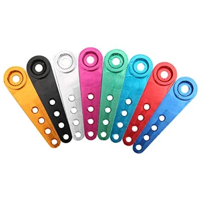 Imagen de Tbest Servo Brazo, 8 Colores 25T Aleación de Aluminio RC Brazo sujeción Horn Fit para futaba/JR