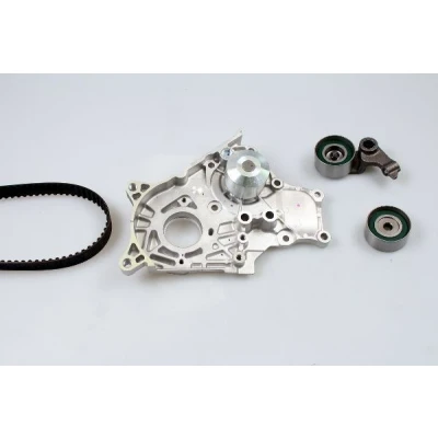 Imagen de HEPU PK77690 Bomba de Agua + Kit Distribucion sin amortiguador tensado, rodillo tensor 178 TOYOTA: Corolla IX Hatchback, Verso
