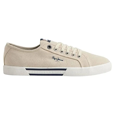 Imagen de Pepe Jeans Brady Men Basic Linen, Zapatilla, Crudo, 25 EU