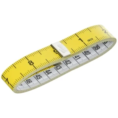 Imagen de Prym 282102 Cinta métrica con escala en centímetros y pulgadas, color amarillo