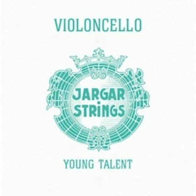 Imagen de CUERDA VIOLONCELLO Jargar (Young Talent) (Cromo) 2ª Medium Cello 3/4 (Re) D (Una Unidad)