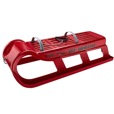 Imagen de Eko Snow Star Trineo, tamaño 100 x 35 37, Color Rojo