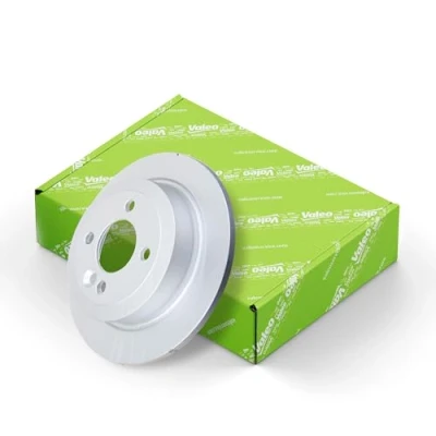 Imagen de VALEO 672534 Disco de freno Eje trasero 259 10 4 macizo revestido MINI: Hatchback, Cabrio