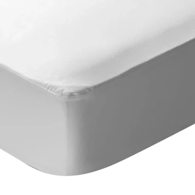 Imagen de Pikolin Home Protector de Colchón Impermeable Punto 100% Algodón Extrasuave Transpirable y Absorbente Certificado Oeko Tex, para Cama 160, hasta 32 cm Altura Cubrecolchón 160x200