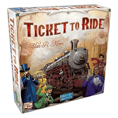 Imagen de Days of Wonder , Ticket to Ride Board Game Ages 8+ For 2 5 Players Average Playtime 30 60 Minutes