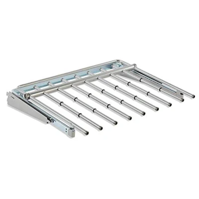 Imagen de Rubbermaid Configurations FG3J0602TITNM Estante para Pantalones, Titanio,