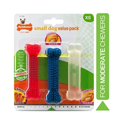 Imagen de Nylabone Small dog value Pack
