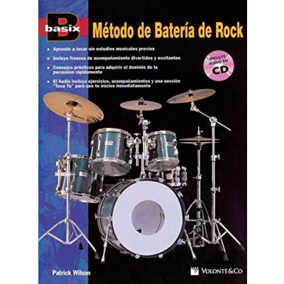 Imagen de BASIX METODO BATERIA Rock + CD: De
