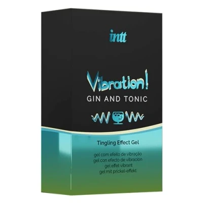 Imagen de Intt Vibrador Líquido Efecto Calor Gin and Tonic 15 ml