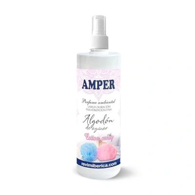Imagen de Ambientador Pulverización Fina. Larga duración. Aroma Fresco y suave. ALGODON DE AZUCAR (ALGODON AZUCAR, 500 ml)