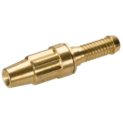 Imagen de pulverizador de latón estándar GARDENA: jardín metal para conexión a mangueras 13 mm (1/2 &quot;), chorro agua ajustable y bloqueable (7160 20)