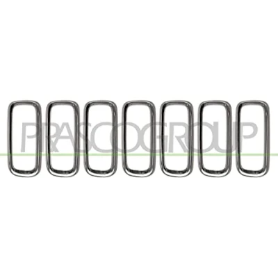 Imagen de Juego de listones embellecedores/protectores, rejil. radiad. PRASCO JE1002206