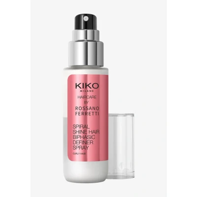 Imagen de KIKO Milano Spiral Shine Hair Biphasic Definer Spray, Spray Bifásico Para Rizos Definidos Y Elásticos Hasta 72 Horas