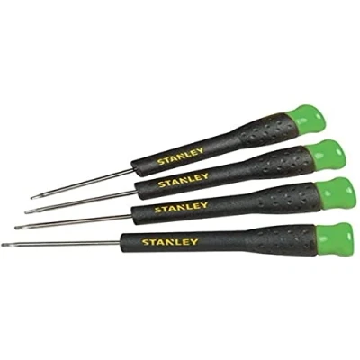 Imagen de STANLEY STHT0 62630 Juego 4 destornilladores fijos Torx. T6, T7, T8 y T9