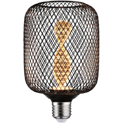 Imagen de Paulmann LED Metallic Glow Zyl Helix E27 negro