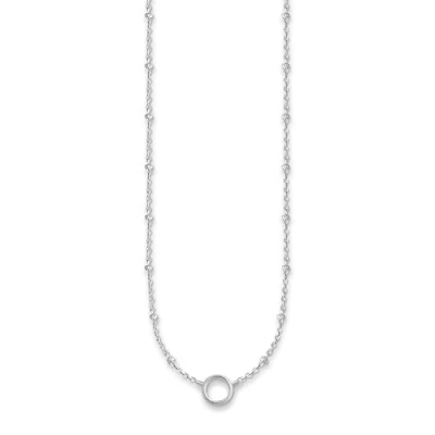 Imagen de Thomas Sabo Charm Club Cadena de charms para mujer, plata ley 925, X0233 001 12 L45V
