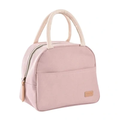 Imagen de Béaba Lunchbox Bolsa térmica Para Comida de Bebé y Niños, Lancheira Isotérmica, guardar caliente, fresco, Gran capacidad, 5 L, Tejido Impermeable, Bolsillo frontal, Material suave, Polvo rosa