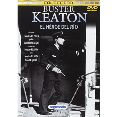 Imagen de El héroe del río + Chivo La Mudanza DVD 1928 Steamboat Bill, Jr. The Goat Cops