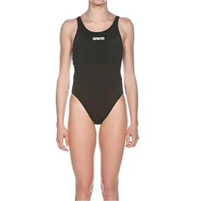 Imagen de Arena W High Bañador Deportivo Mujer Solid Swim Tech Alto, Royal White, 32