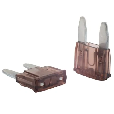 Imagen de SeKi fusibles mini de enchufe plano 7,5 A, color marrón; fusible coche 32V/DC cuchilla barco remolque camión caravana