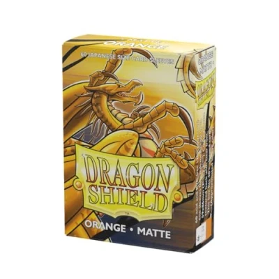 Imagen de Arcane Tinmen ApS ART11113 Dragon Shield Japanese Card Game, Matte Orange (60 cards)