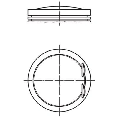 Imagen de Pistón MAHLE ORIGINAL 028 PI 00128 001