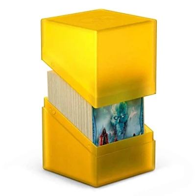 Imagen de Ultimate Guard Boulder Deck Case 100+ Standardgröße Caja para Tarjetas, sólido, Color Coral, (UGD010690)